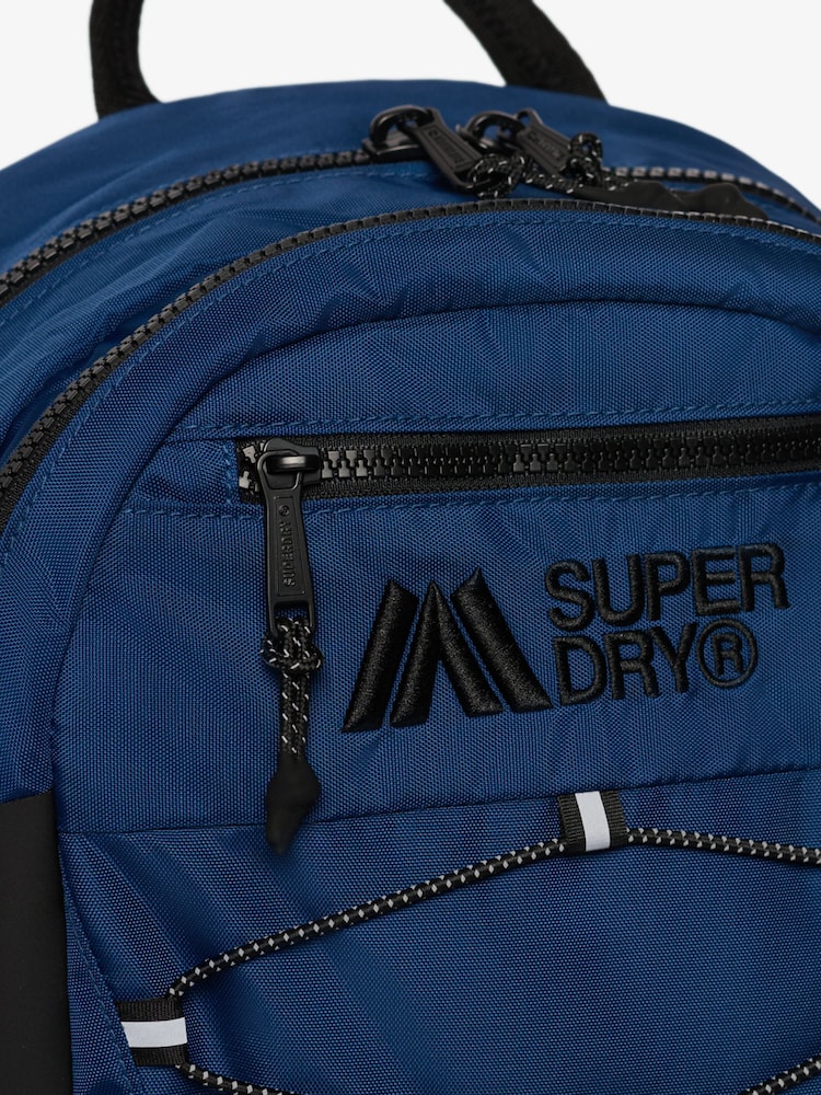 Superdry Blue Outdoor Logo Backpack - Image 7 of 7 Superdry Blue Outdoor Logo Backpack - Image 7 of 7