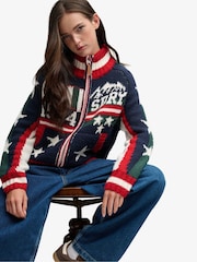 Superdry Statement Alpine Knit Jumper - תמונה 2 מתוך 6