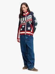 Superdry Statement Alpine Knit Jumper - תמונה 4 מתוך 6