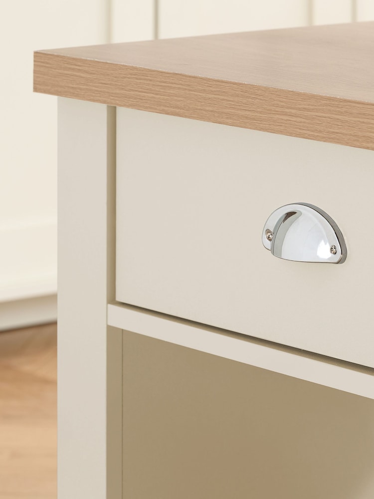 Birlea Cream Highgate 2 Drawer Coffee Table - Image 2 of 3