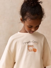 Ecru Pumpkin T-Shirt (3-16yrs) - Image 4 of 8