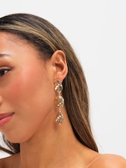 Mood Cilalanmış Əridilmiş Damcı Sırğalar - 3şəkildən 2 şəkil