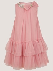 Monsoon Pink Alex Sequin Swing Party Dress - Image 1 of 3