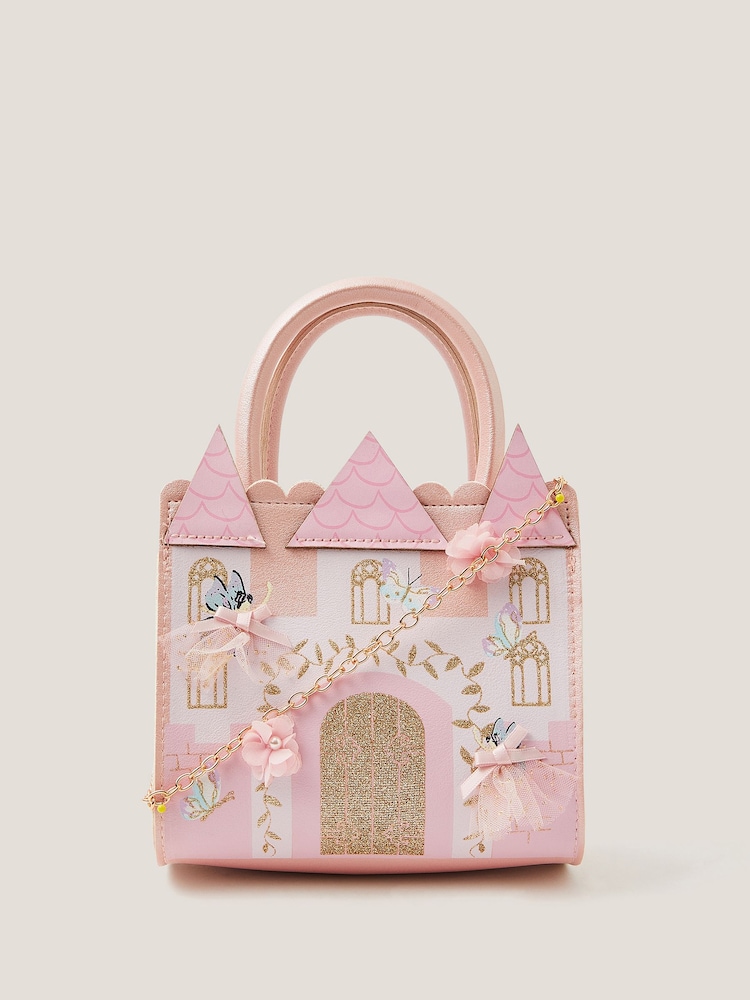 Monsoon Pink Fairytale Tote Bag - Image 1 of 4 Monsoon Pink Fairytale Tote Bag - Image 1 of 4