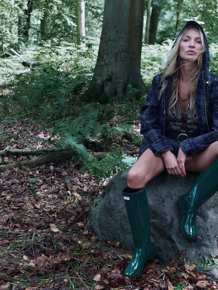 Hunter Green Original Tall Wellies - Image 1 of 8