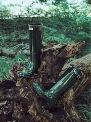 Hunter Green Original Tall Wellies - Image 2 of 8
