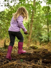 Cotswolds Pink Buckingham Wellingtons - Image 2 of 3