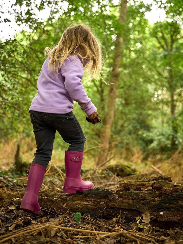 Cotswolds Pink Buckingham Wellingtons - Image 2 of 3