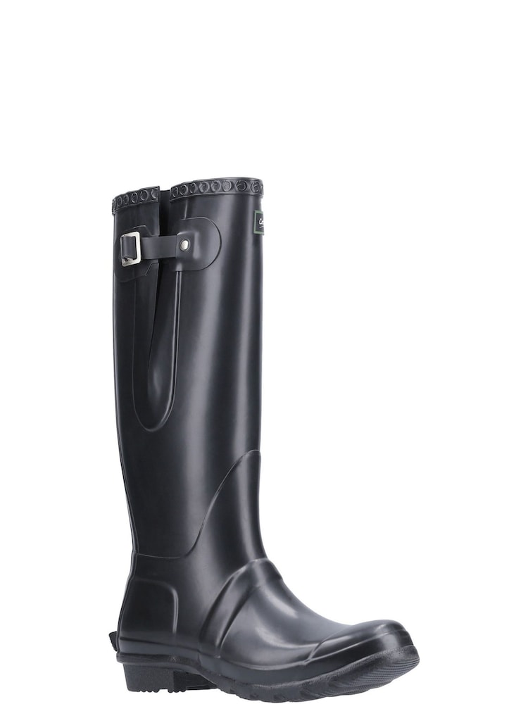 Cotswolds Black Windsor Tall Wellington Boots - Image 2 of 4 Cotswolds Black Windsor Tall Wellington Boots - Image 2 of 4