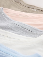 Mineral Grown On Cap Sleeve T-Shirt 5 Pack - Image 11 of 12