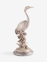 Laura Ashley Silver Crane Ornament - Image 4 of 4