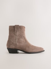 Mink Brown Forever Comfort® Western Style Boots - Image 1 of 10