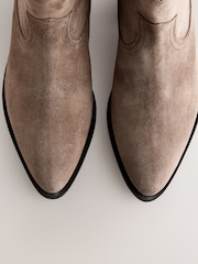 Mink Brown Forever Comfort® Western Style Boots - Image 10 of 10