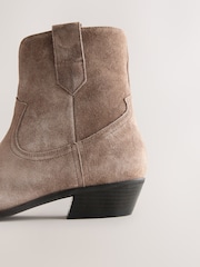 Mink Brown Forever Comfort® Western Style Boots - Image 9 of 10