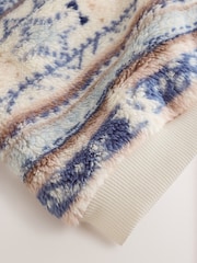 Blue Fairisle Fleece Top and Joggers Baby Set (0mths-2yrs) - Image 6 of 8