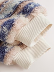 Blue Fairisle Fleece Top and Joggers Baby Set (0mths-2yrs) - Image 5 of 8