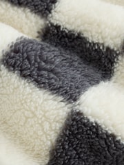 Grey Checkerboard Fleece Top and Joggers Baby Set (0mths-2yrs) - Image 11 of 13