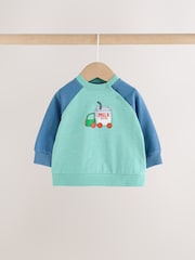 Green Milk Truck Top and Leggings Baby Set (0mths-2yrs) - Image 2 of 9