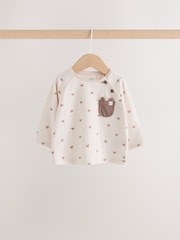 Tan Brown Bear Top and Leggings Baby Set (0mths-2yrs) - Image 3 of 9