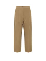 PixieGirl Petite Natural Back Pocket Wide Leg Trousers - Image 2 of 2