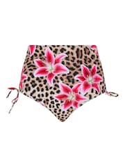 Yours Curve Brown Adjustable High Waisted Brief - Image 5 of 5