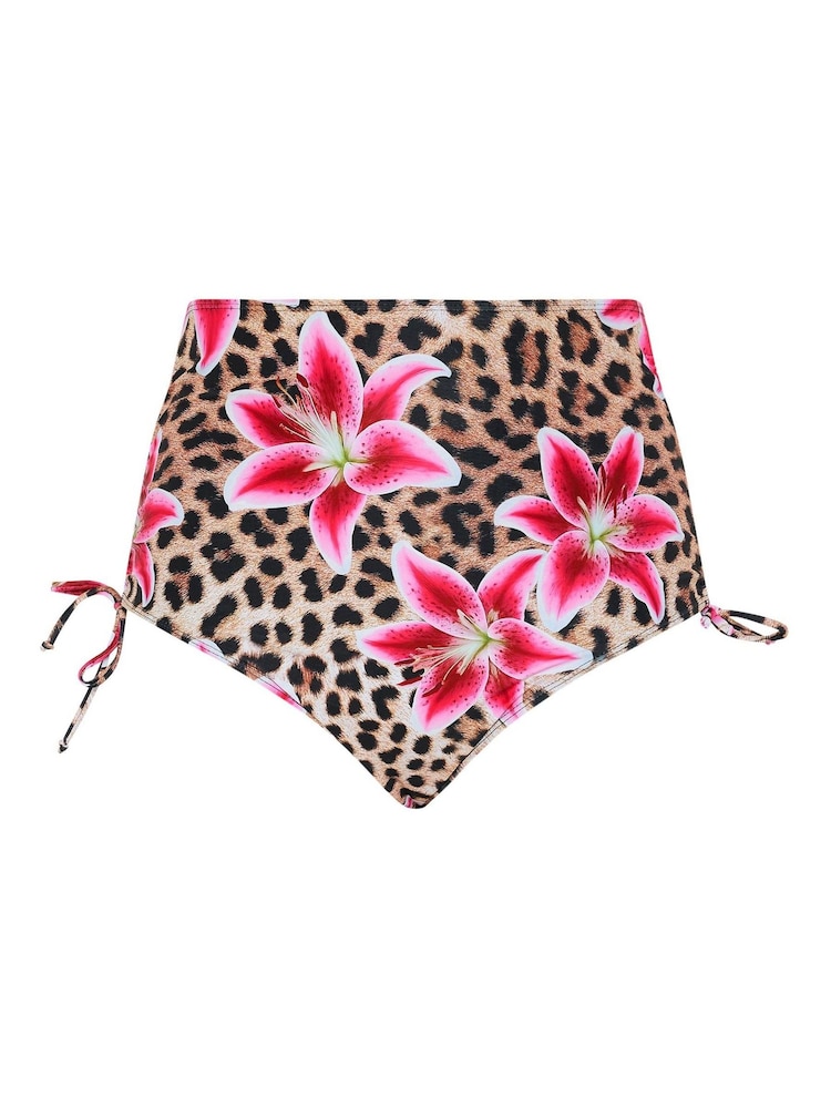 Yours Curve Brown Adjustable High Waisted Brief - Image 5 of 5 Yours Curve Brown Adjustable High Waisted Brief - Image 5 of 5