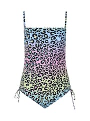 Yours Curve Black Bandeau Swimsuit - Image 2 of 3