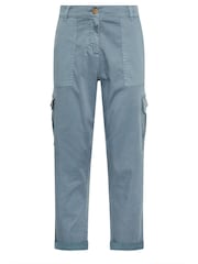 M&Co Blue Cargo Trousers - Image 5 of 5