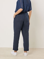 M&Co Blue Carpenter Tapered Trousers - Image 3 of 5
