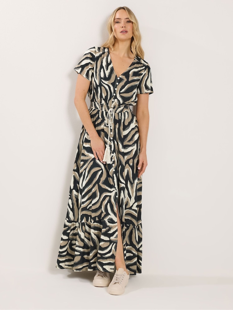 Long Tall Sally Button Tassel Maxi Dress - Bild 2 von 5