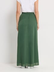 Long Tall Sally Green Tie Waist Maxi Skirt - Image 3 of 5