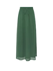 Long Tall Sally Green Tie Waist Maxi Skirt - Image 5 of 5