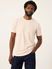 FatFace 3 Pack Khaki Green Short Sleeve T-Shirt - Image 1 of 7