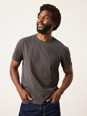 FatFace 3 Pack Khaki Green Short Sleeve T-Shirt - Image 4 of 7