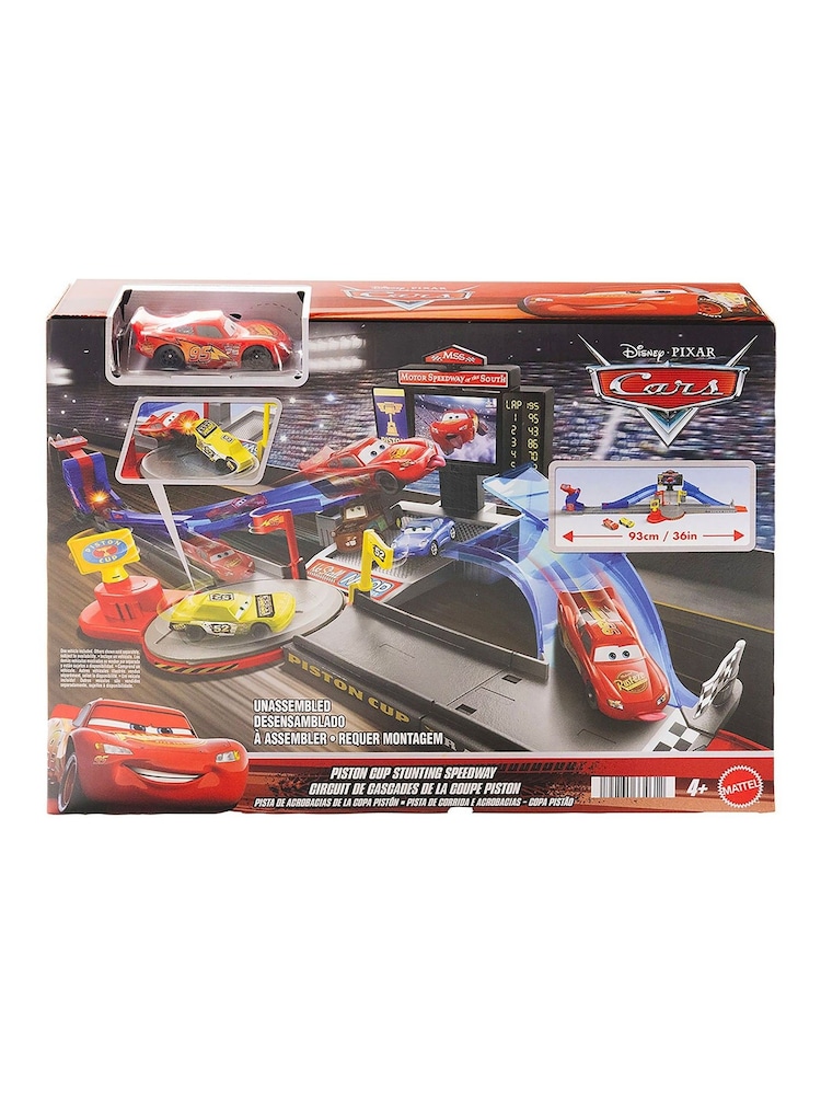 Mattel Games Disney Cars Piston Cup Stunting Speedway Playset - Image 1 of 1