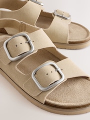 Neutral Forever Comfort Double Strap Footbed Sandals - Image 4 of 5