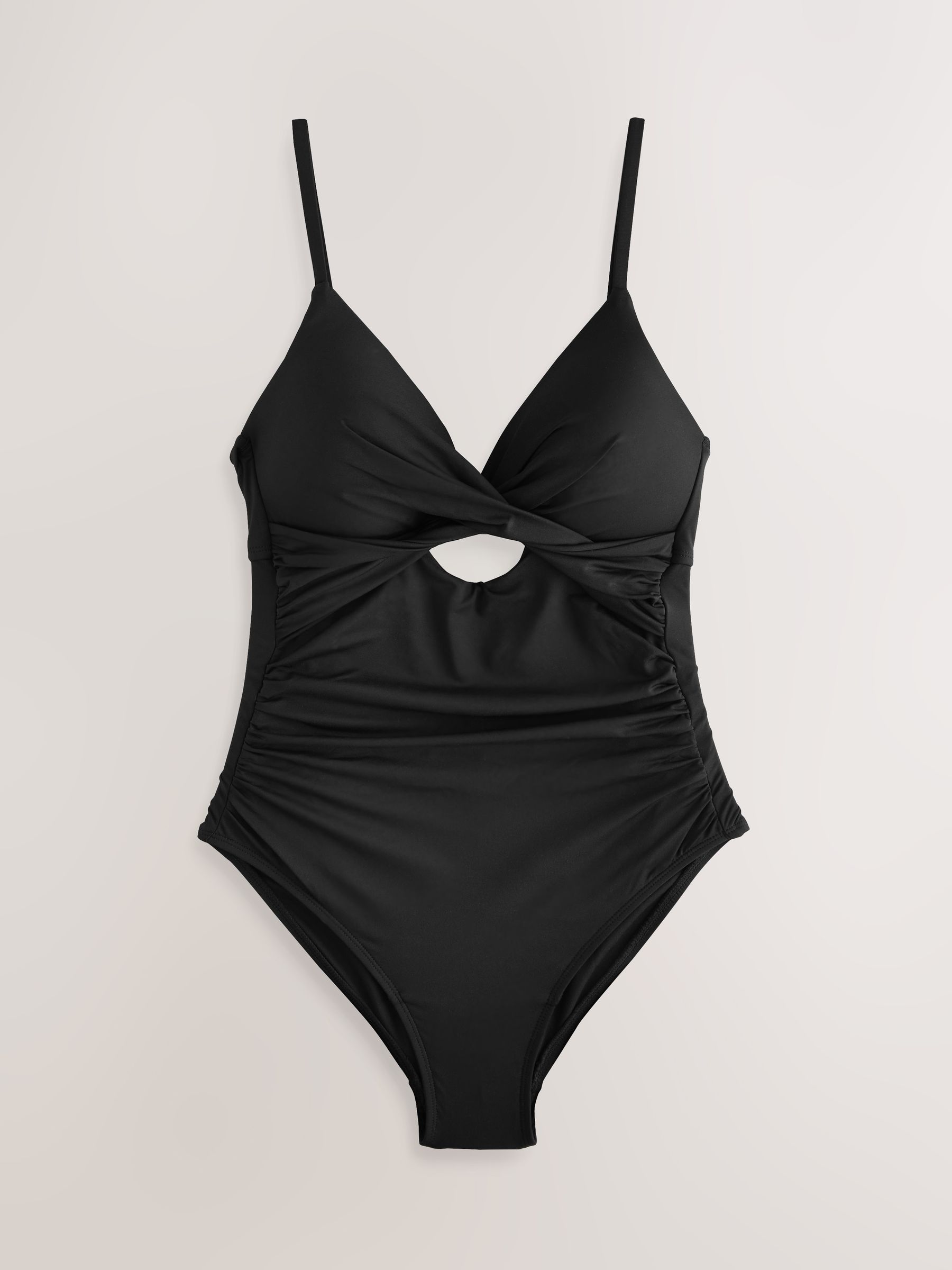 Buy Black Cutout Wired Padded Tummy Control Swimsuit from Next Austria
