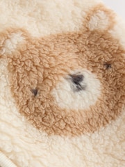 Neutral Bear Fleece Baby Pramsuit (0mths-2yrs) - Image 10 of 11
