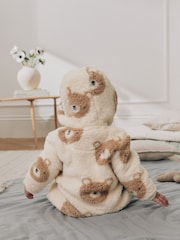 Neutral Bear Fleece Baby Pramsuit (0mths-2yrs) - Image 3 of 11