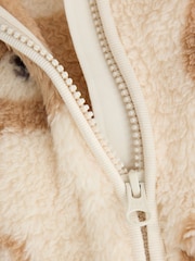 Neutral Bear Fleece Baby Pramsuit (0mths-2yrs) - Image 8 of 11
