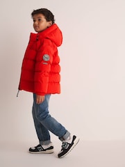 Crveno - Superdry Sportski Puffer kaput - Slika 1 od 16