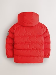 Crveno - Superdry Sportski Puffer kaput - Slika 10 od 16