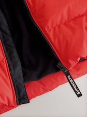 Crveno - Superdry Sportski Puffer kaput - Slika 15 od 16