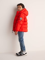 Crveno - Superdry Sportski Puffer kaput - Slika 2 od 16