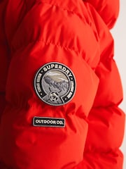 Crveno - Superdry Sportski Puffer kaput - Slika 7 od 16
