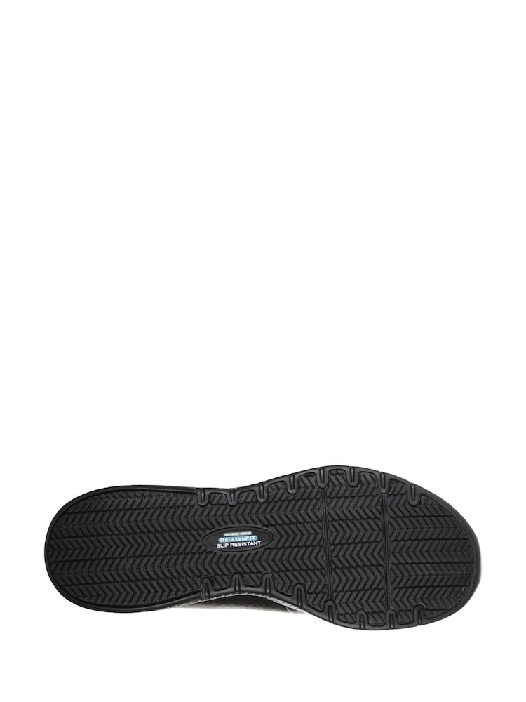Skechers Black Marsing Gmina Slip Resistant Occupational Shoe - Image 4 of 4