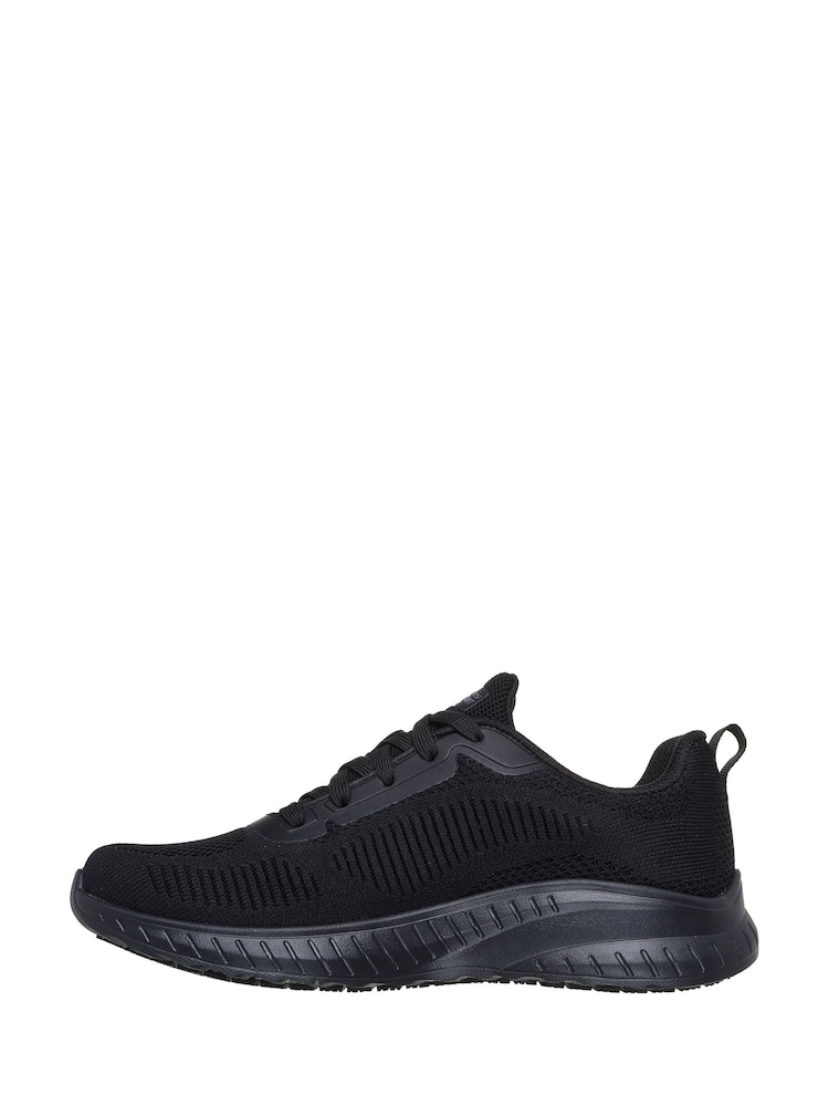 Skechers Black Squad Chaos SR Awoa Work Shoe - Image 2 of 4