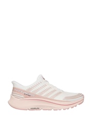 Skechers Cream Go Run Consistent 2.0 Senna Trainers - Image 1 of 4