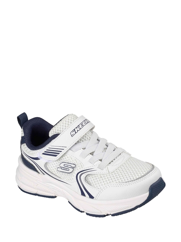 Skechers White Retro-Graph Trainers - Image 2 of 2 Skechers White Retro-Graph Trainers - Image 2 of 2