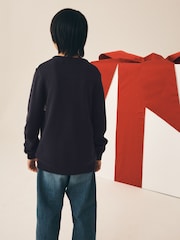 Blue Christmas Jumper (3mths-16yrs) - Image 3 of 7